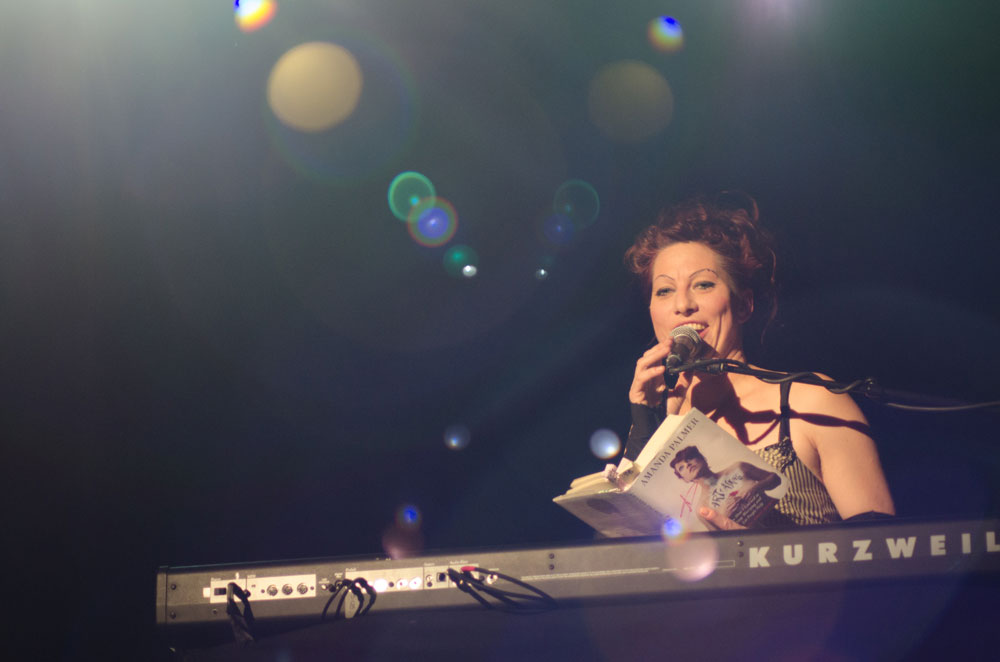 Amanda Palmer, Wonder Ballroom, photo by Chelsea Gaya