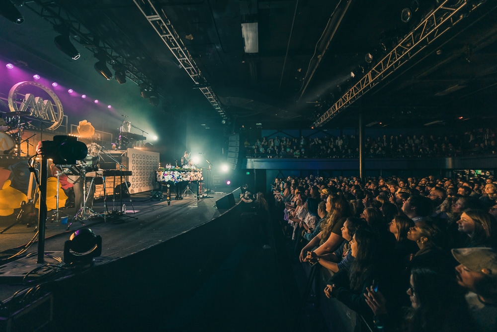 Andrew McMahon, Roseland Theater, photo by Andrew Wallner
