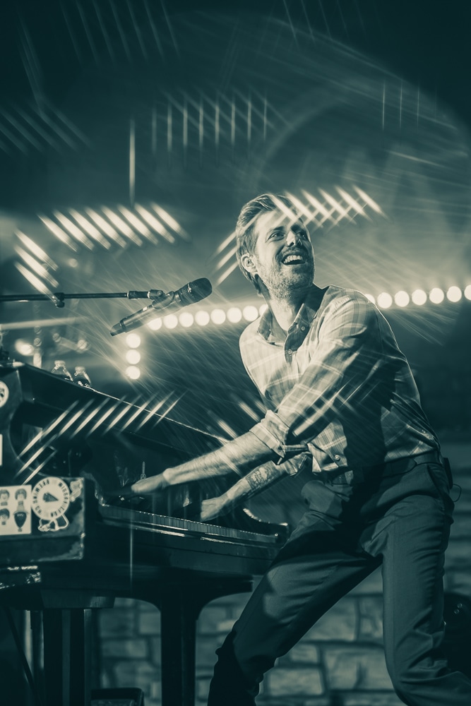 Andrew McMahon, Roseland Theater, photo by Andrew Wallner