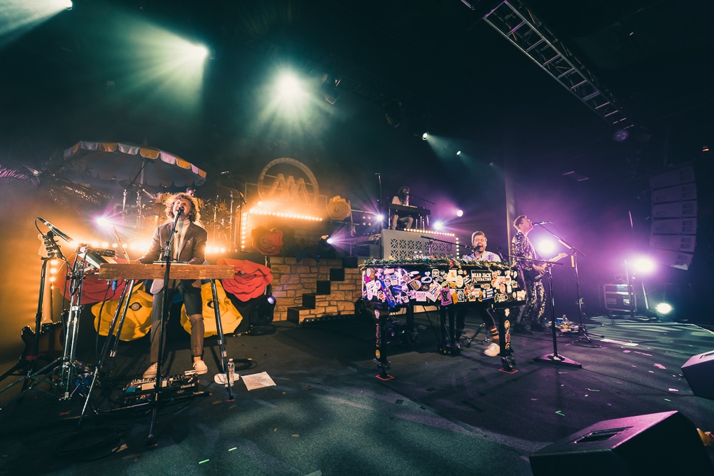 Andrew McMahon, Roseland Theater, photo by Andrew Wallner