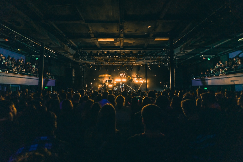 Andrew McMahon, Roseland Theater, photo by Andrew Wallner