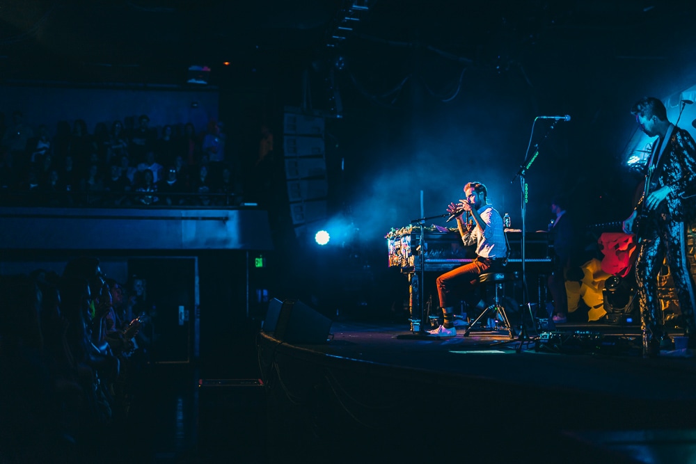Andrew McMahon, Roseland Theater, photo by Andrew Wallner
