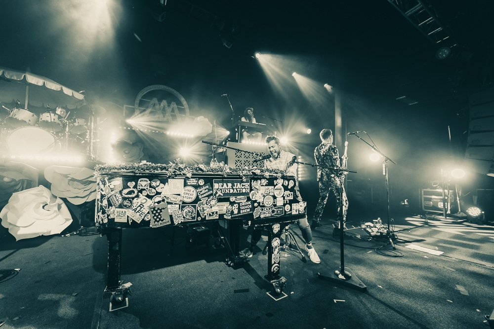 Andrew McMahon, Roseland Theater, photo by Andrew Wallner