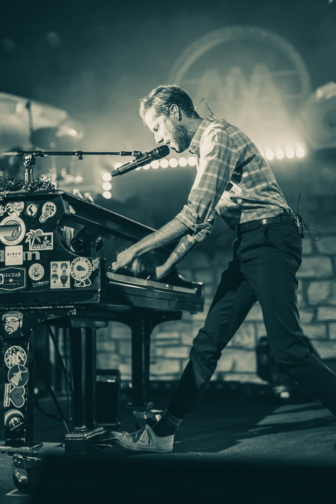 Andrew McMahon, Roseland Theater, photo by Andrew Wallner