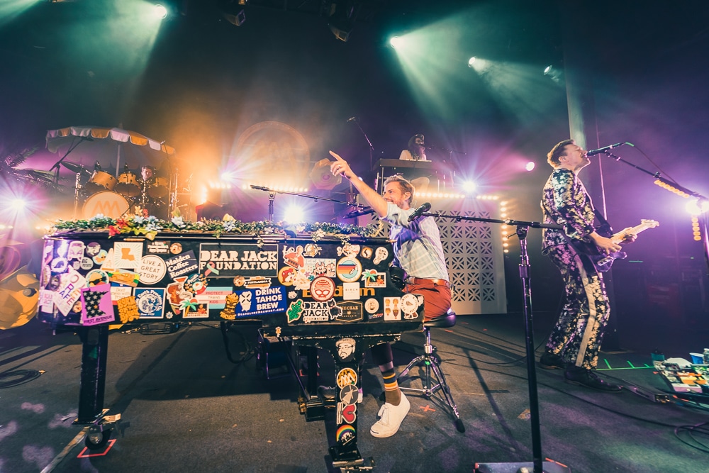 Andrew McMahon, Roseland Theater, photo by Andrew Wallner
