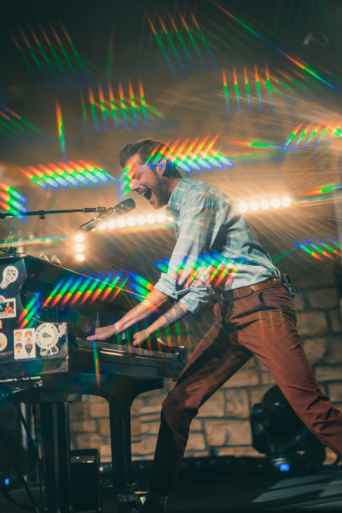 Andrew McMahon, Roseland Theater, photo by Andrew Wallner