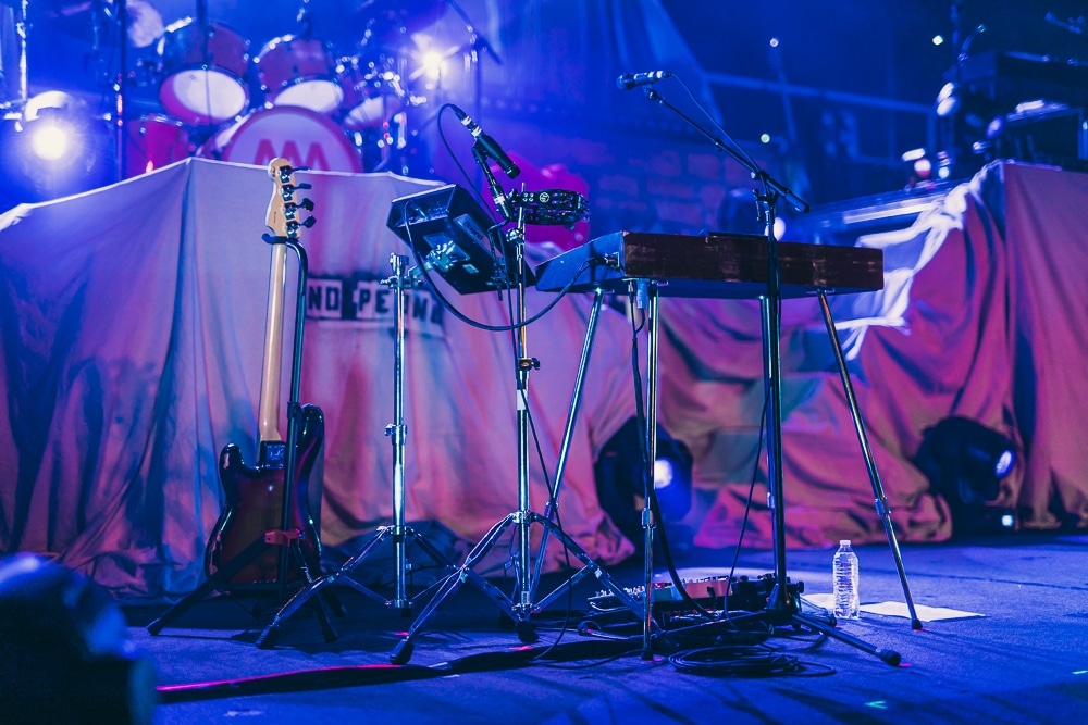 Andrew McMahon, Roseland Theater, photo by Andrew Wallner