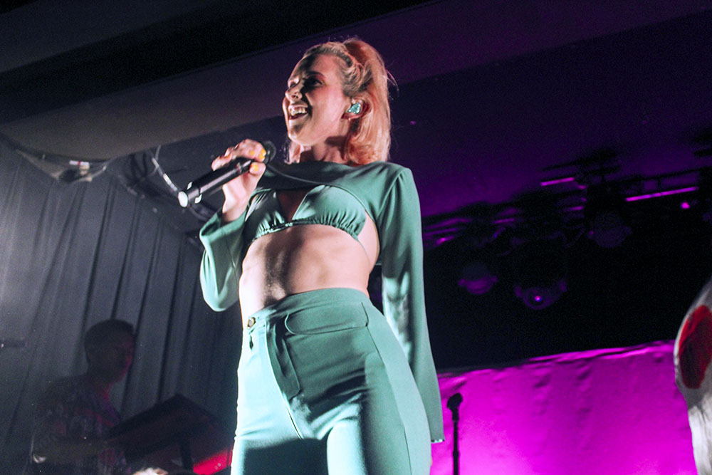Broods, Wonder Ballroom, photo by Emma Davis