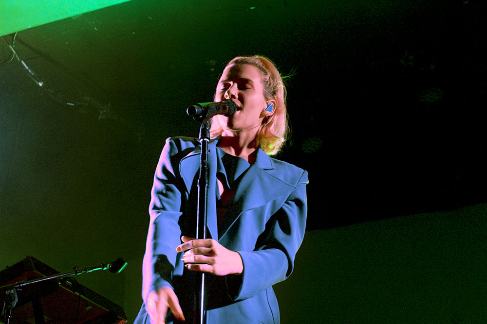 Broods, Wonder Ballroom, photo by Emma Davis