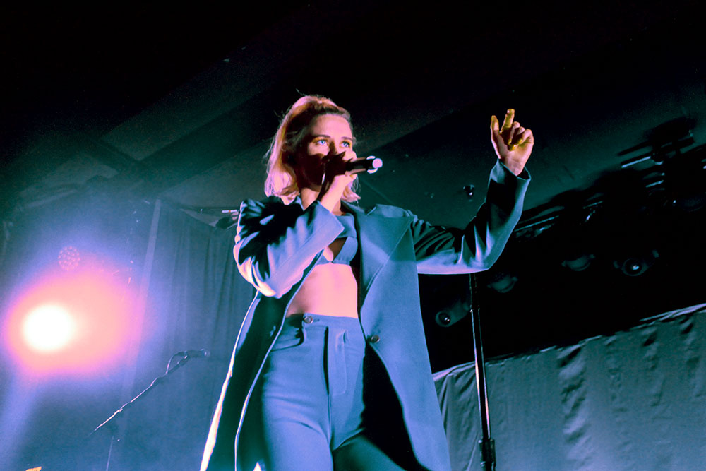 Broods, Wonder Ballroom, photo by Emma Davis