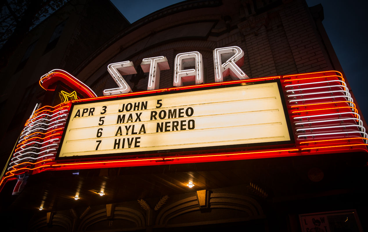 Ayla Nereo, Star Theater, photo by Katie Roggemann