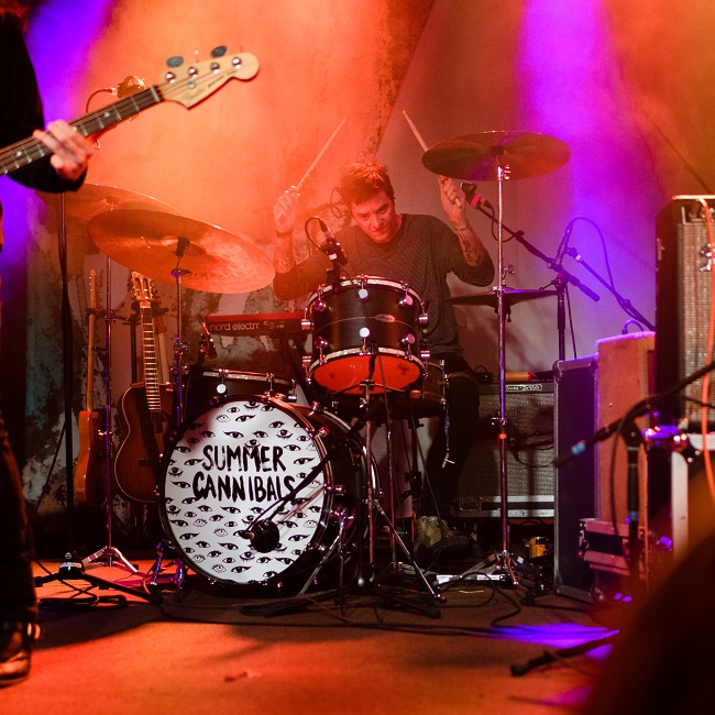 Summer Cannibals, Wonder Ballroom, photo by Roderick Allen