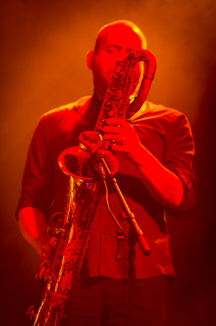 The War On Drugs, Crystal Ballroom, 94.7 FM, photo by Ronit Fahl