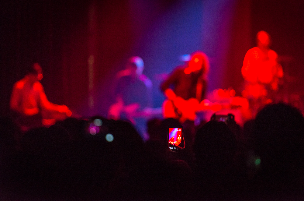 The War On Drugs, Crystal Ballroom, 94.7 FM, photo by Ronit Fahl