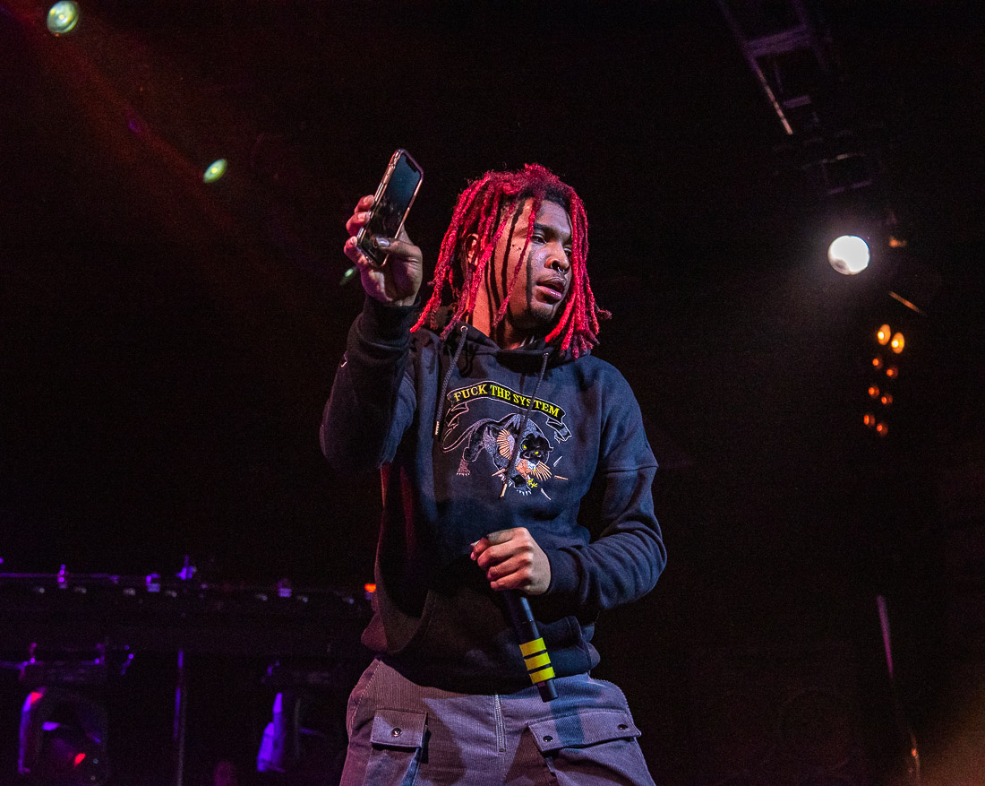 Lil Keed, Roseland Theater, photo by Henry Ward