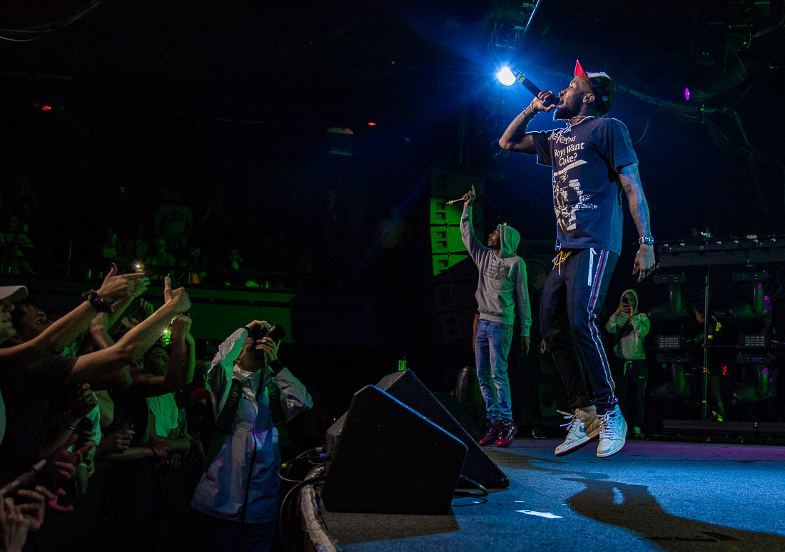 Shy Glizzy, Roseland Theater, photo by Henry Ward