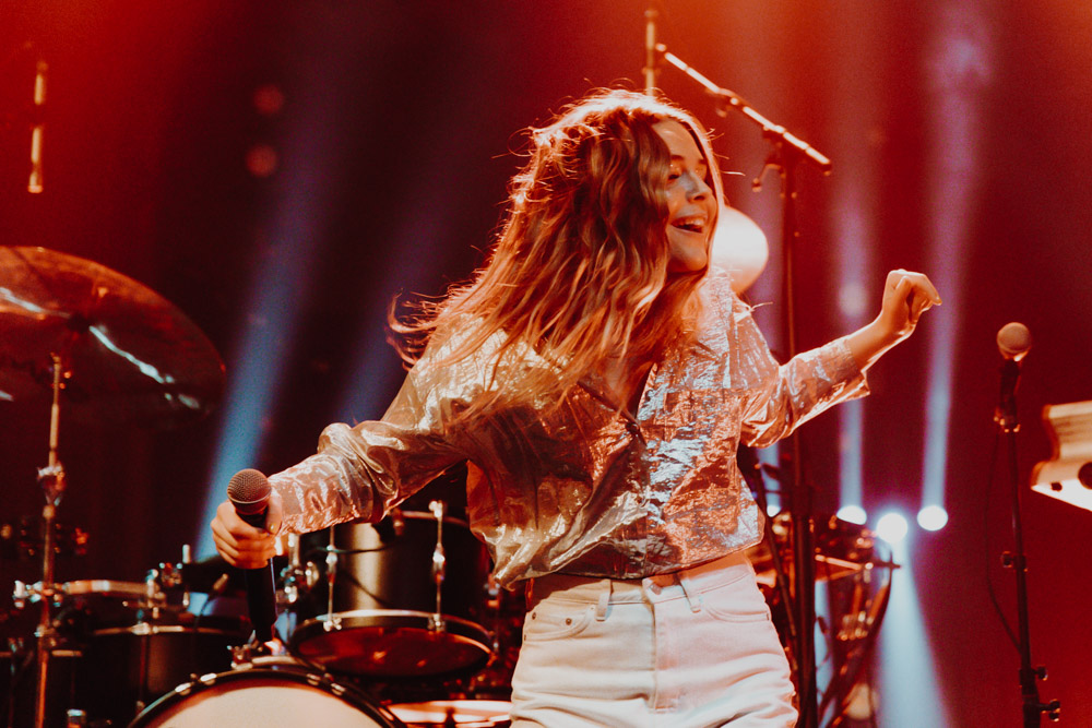Maggie Rogers, Crystal Ballroom, photo by Sydnie Kobza