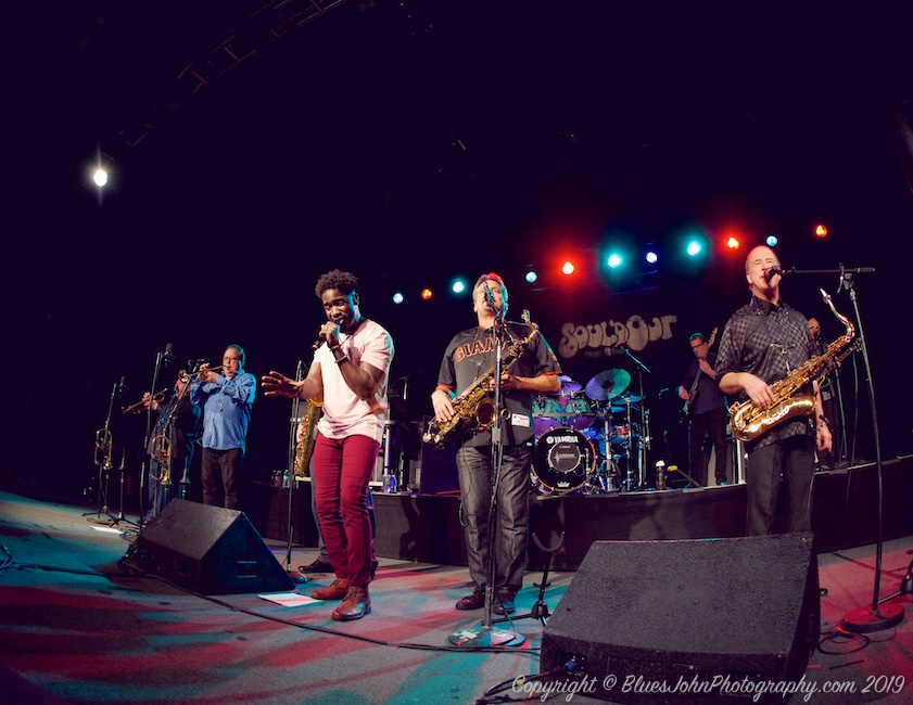 Tower of Power, Roseland Theater, photo by John Alcala