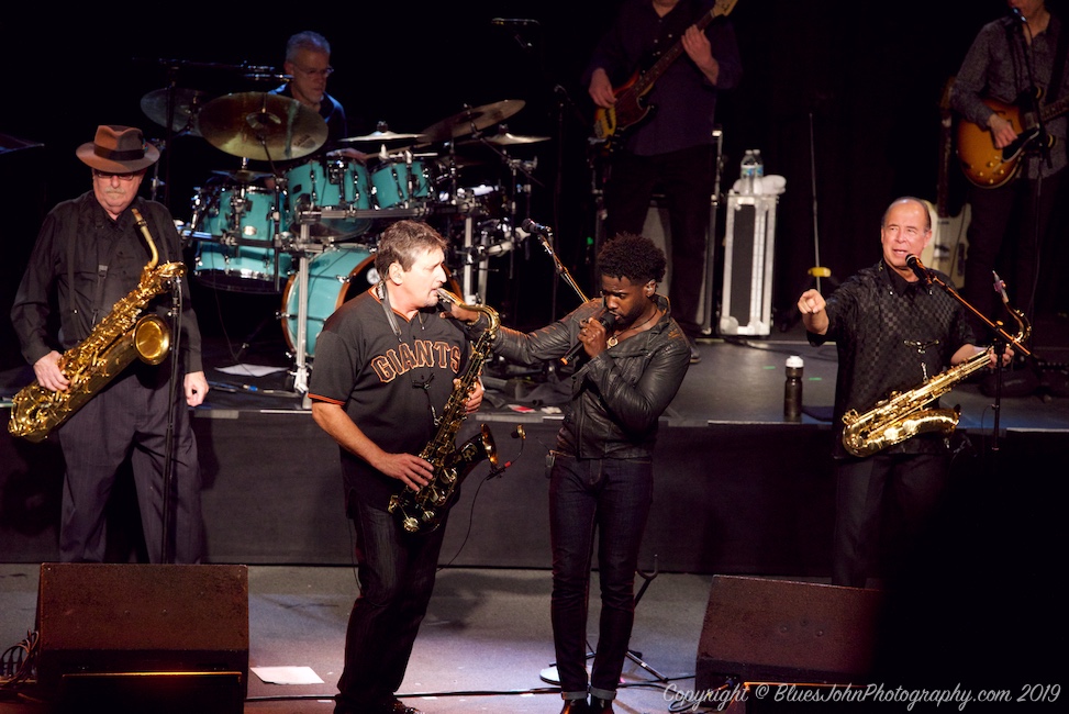 Tower of Power, Roseland Theater, photo by John Alcala