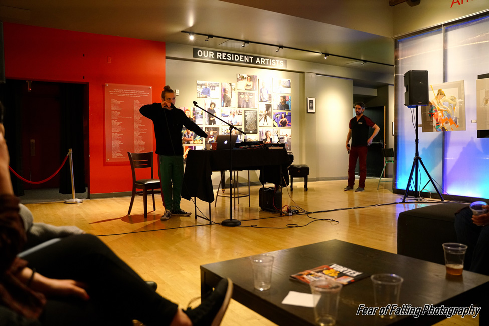 Sam Cyph, Artists Repertory Theatre, EYRST, XRAY.fm, The Thesis, Friends of Noise, Portland Hip-Hop Day, MusicPortland, Vortex Music Magazine, photo by Joshua Hathaway