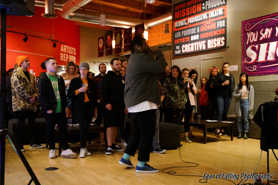 ePP, Artists Repertory Theatre, EYRST, XRAY.fm, The Thesis, Friends of Noise, Portland Hip-Hop Day, MusicPortland, Vortex Music Magazine, photo by Joshua Hathaway