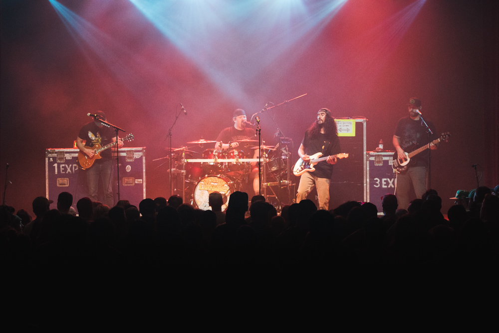 The Expendables, Aladdin Theater, photo by Joe Bitters