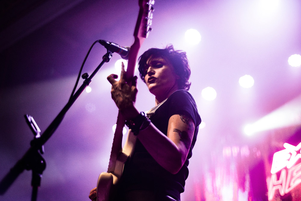 Ex Hex, Aladdin Theater, photo by Ignacio Quintana