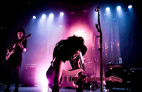 Ex Hex, Aladdin Theater, photo by Ignacio Quintana