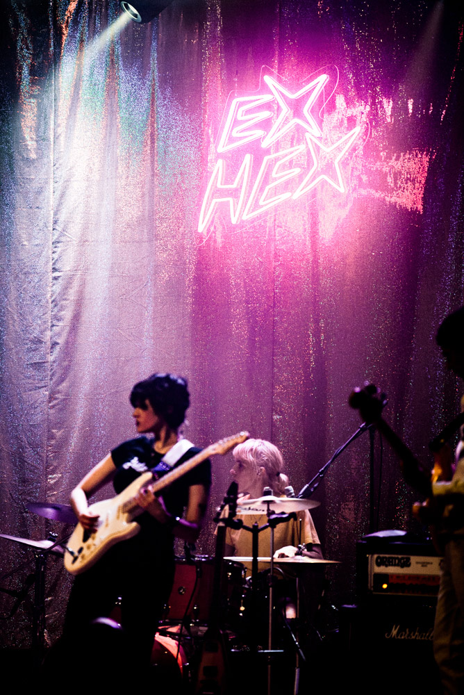 Ex Hex, Aladdin Theater, photo by Ignacio Quintana