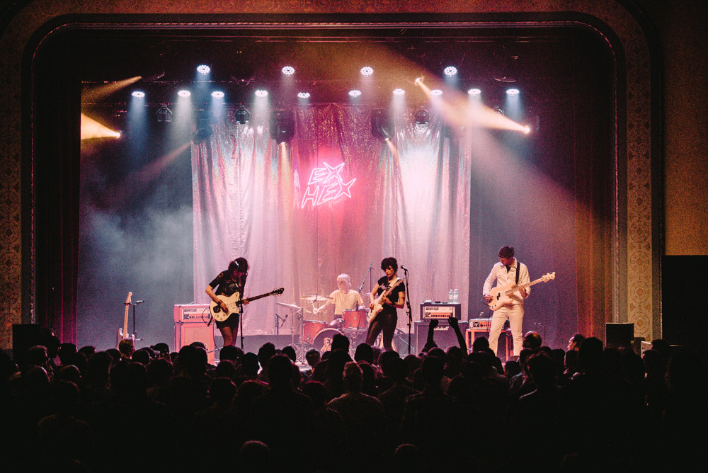 Ex Hex, Aladdin Theater, photo by Ignacio Quintana