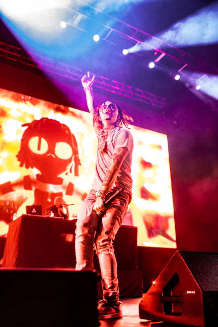 Lil Pump, WaMu Theater, photo by Sal Barragan