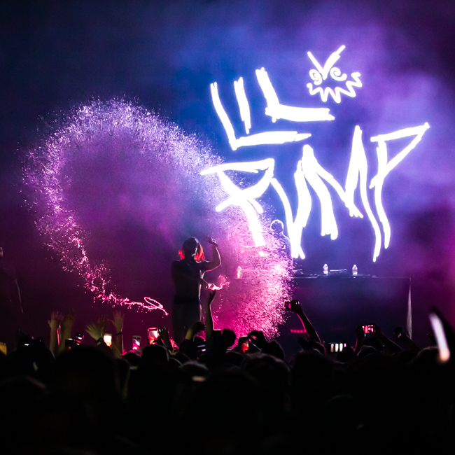 Lil Pump, WaMu Theater, photo by Sal Barragan