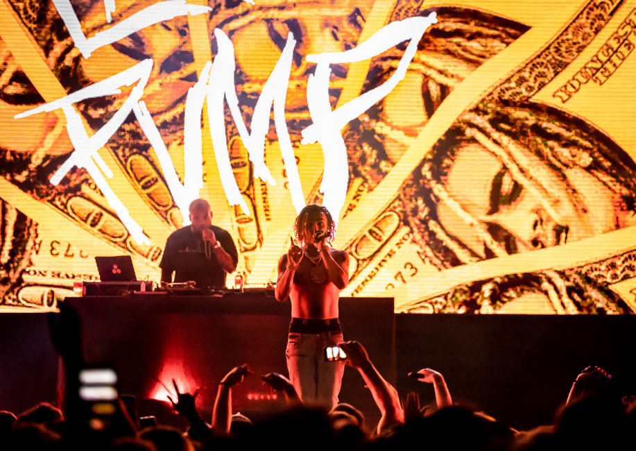 Lil Pump, WaMu Theater, photo by Sal Barragan