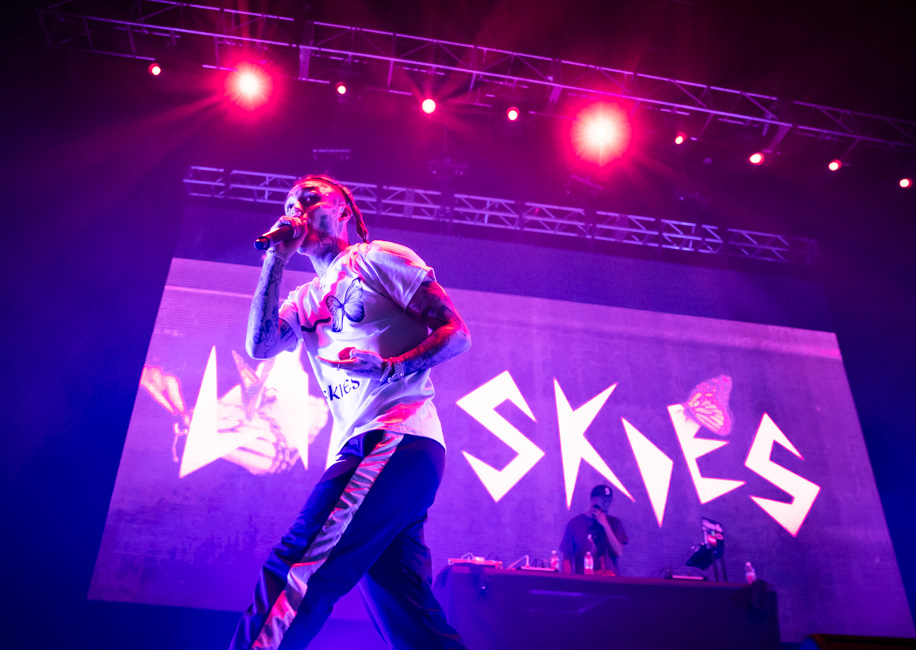 Lil Skies, WaMu Theater, photo by Sal Barragan