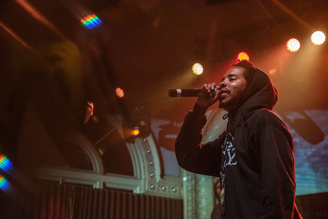 Earl Sweatshirt, Crystal Ballroom, photo by Henry Ward