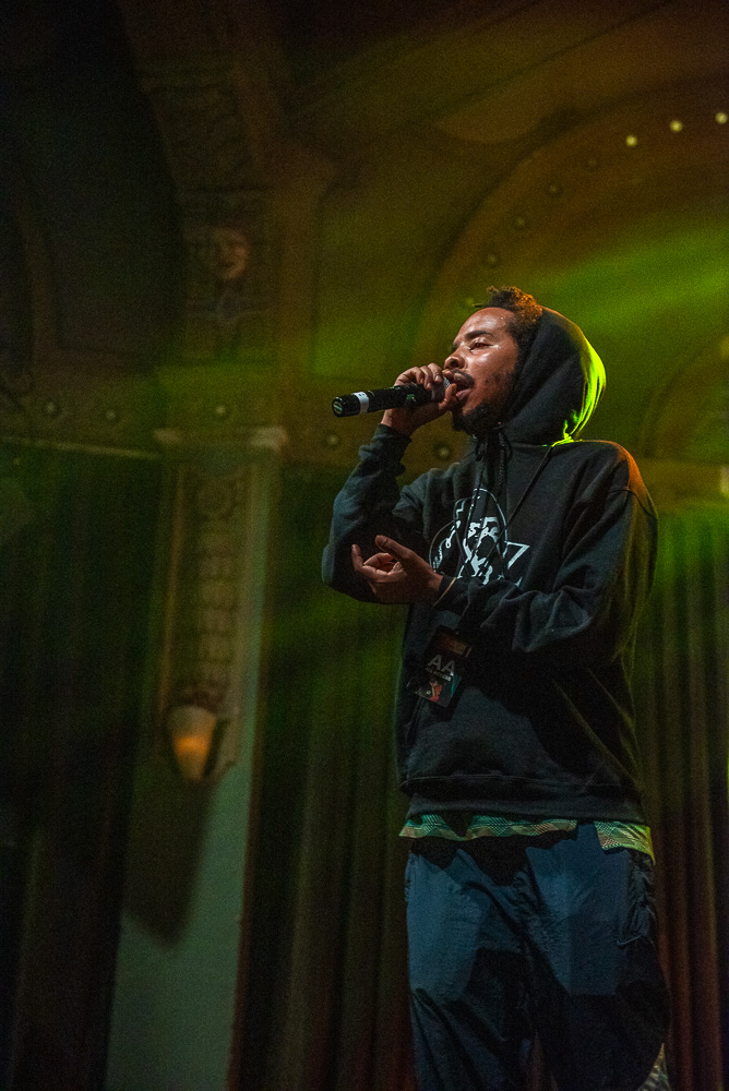 Earl Sweatshirt, Crystal Ballroom, photo by Henry Ward