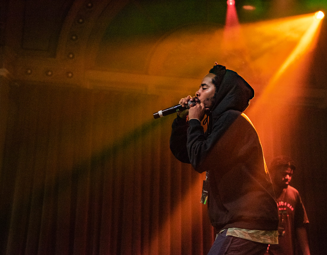 Earl Sweatshirt, Crystal Ballroom, photo by Henry Ward