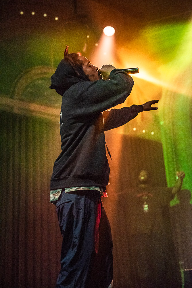 Earl Sweatshirt, Crystal Ballroom, photo by Henry Ward