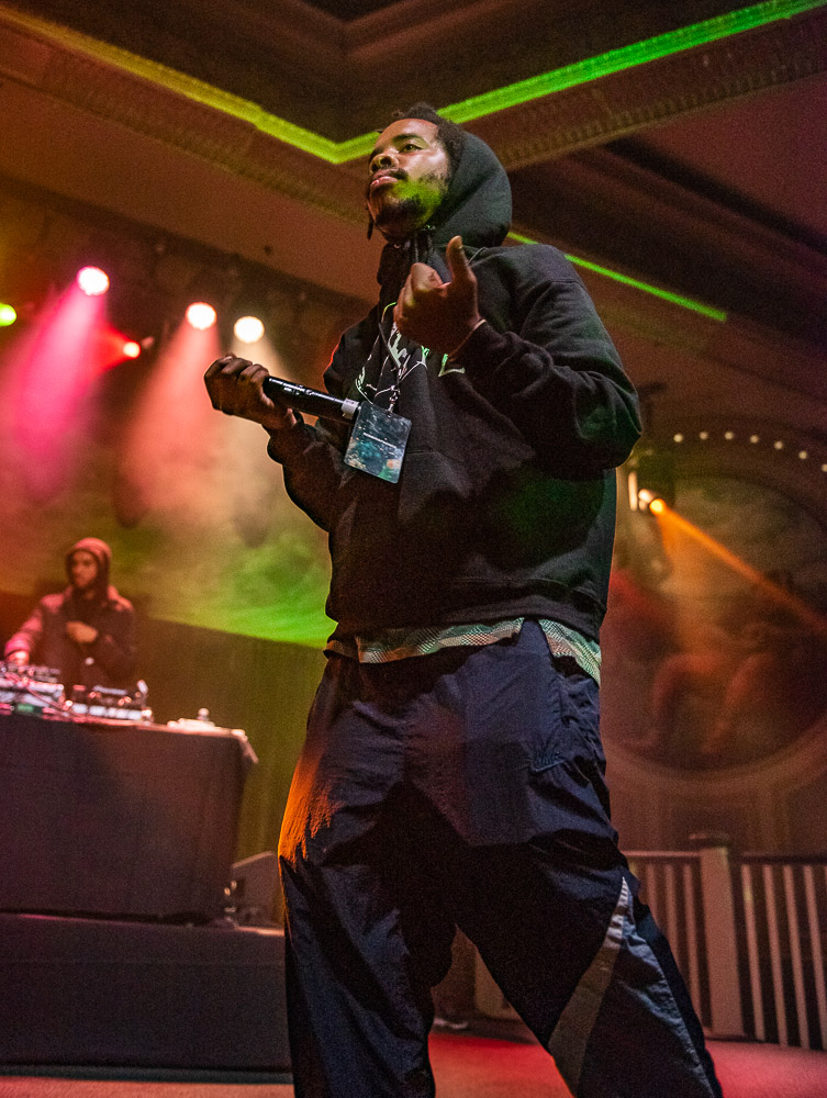Earl Sweatshirt, Crystal Ballroom, photo by Henry Ward