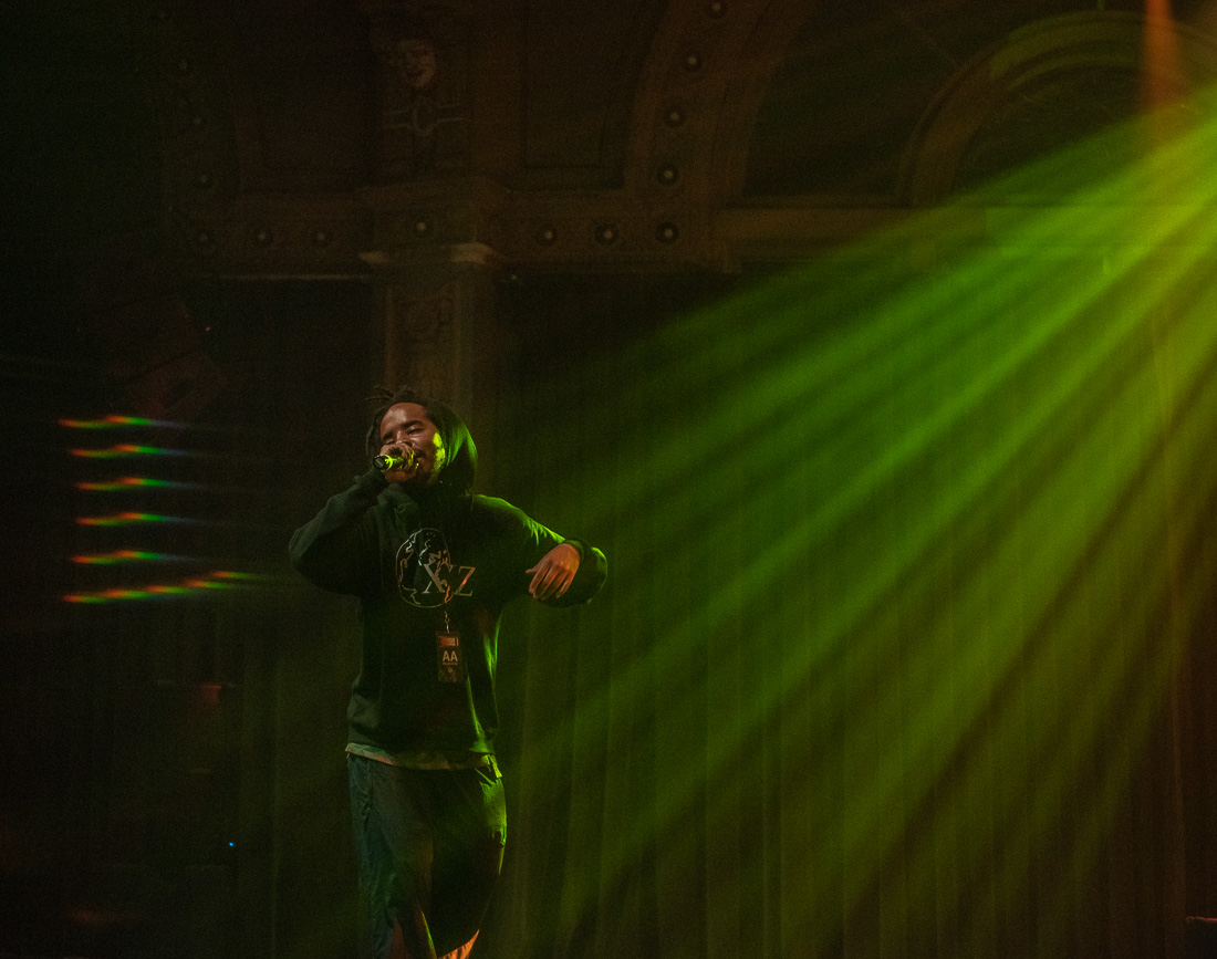 Earl Sweatshirt, Crystal Ballroom, photo by Henry Ward