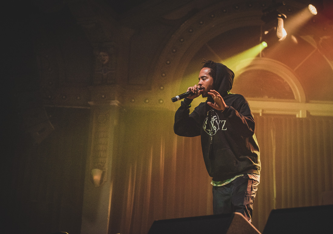 Earl Sweatshirt, Crystal Ballroom, photo by Henry Ward