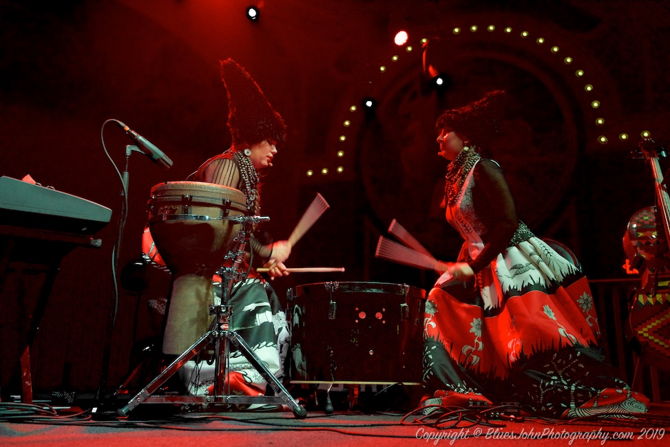 DakhaBrakha, Crystal Ballroom, Soul'd Out Music Festival, photo by John Alcala