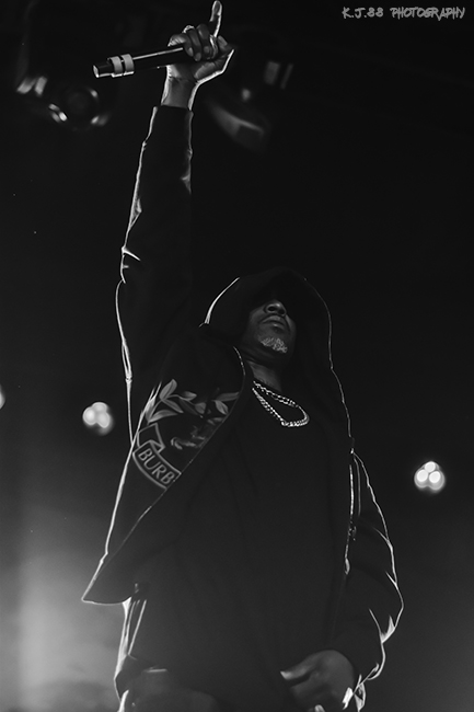 DMX, Roseland Theater, photo by Kevin Pettigrew