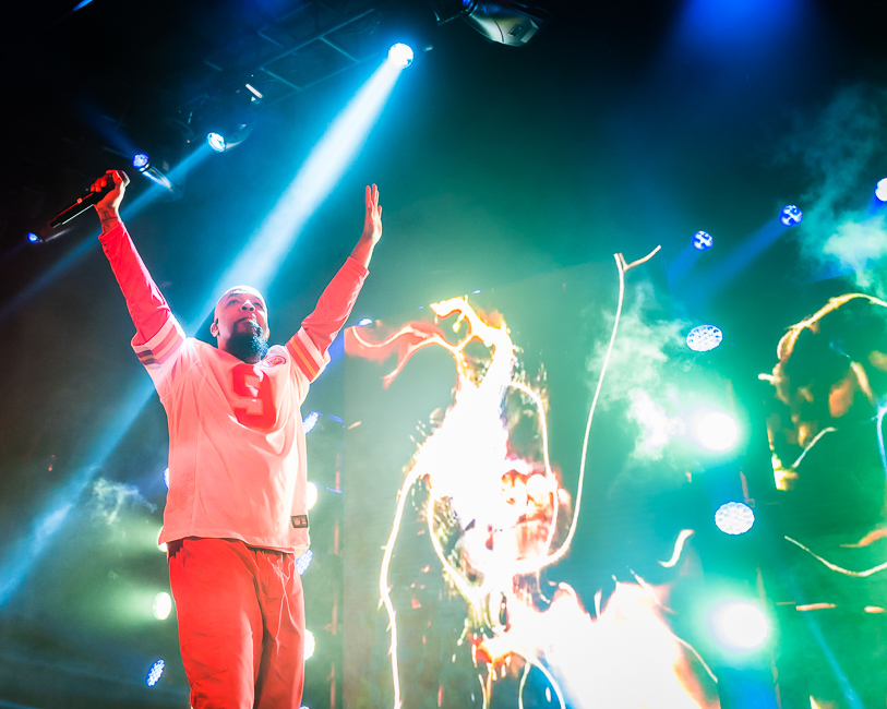 Tech N9ne, Roseland Theater, photo by Miguel Padilla