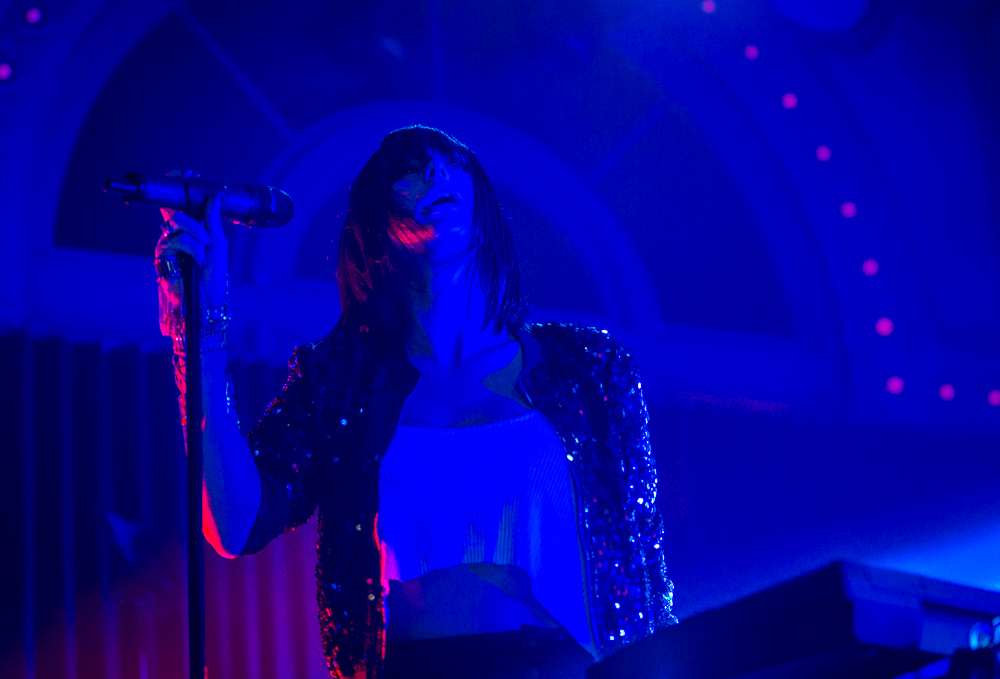 Phantogram, Crystal Ballroom, 94.7 FM, photo by Ronit Fahl