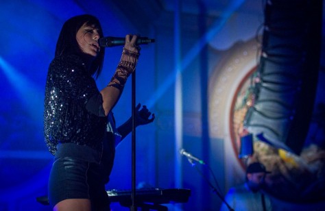 Phantogram, Crystal Ballroom, 94.7 FM, photo by Ronit Fahl