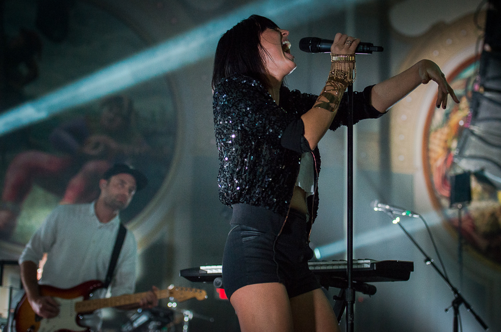 Phantogram, Crystal Ballroom, 94.7 FM, photo by Ronit Fahl
