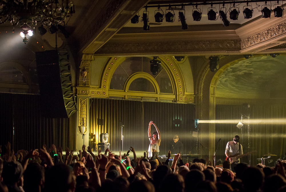 Phantogram, Crystal Ballroom, 94.7 FM, photo by Ronit Fahl