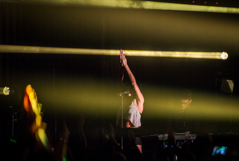 Phantogram, Crystal Ballroom, 94.7 FM, photo by Ronit Fahl