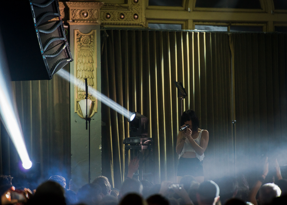 Phantogram, Crystal Ballroom, 94.7 FM, photo by Ronit Fahl